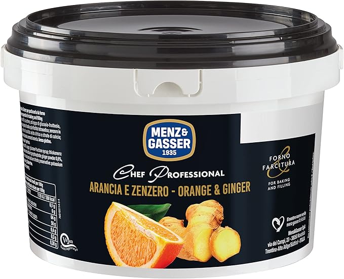 Vaso arancia e zenzero Chef Professional M&G Mediterranea Surgelati Teramo Abruzzo
